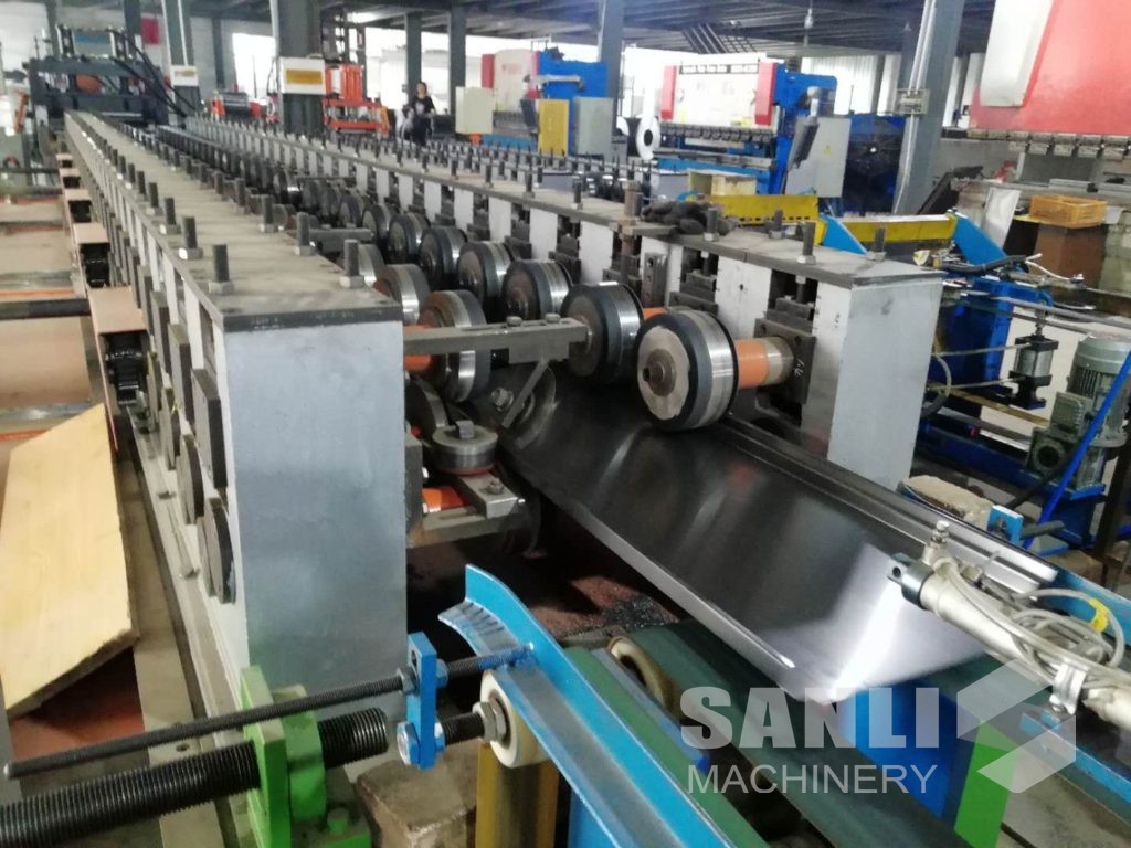 Rack Shelf Roll Forming Machine