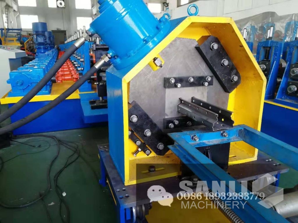 Rack Upright Roll Forming Machine