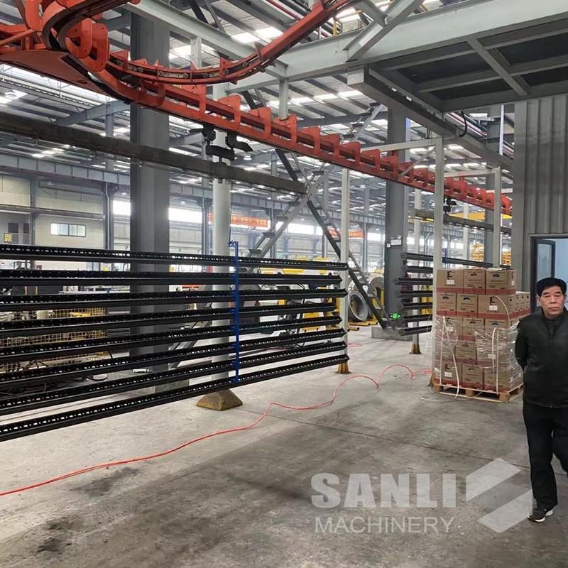 Storage Rack Powder Coating Line