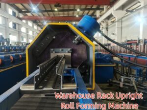 Warehouse Rack Upright Roll Forming Machine