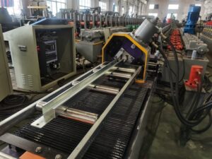 Rack Partition Beam Roll Forming Machine