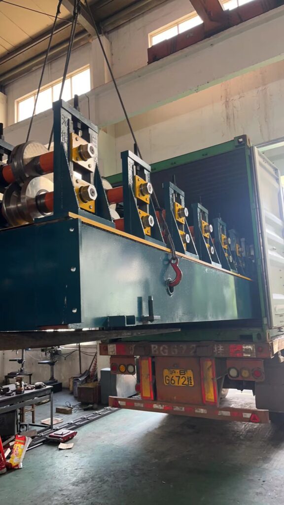rack upright roll forming machine