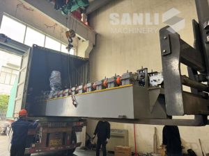 We are loading 7 Sets of Storage Rack Roll Forming Machines to Indian Customer on 30th, March, 2025